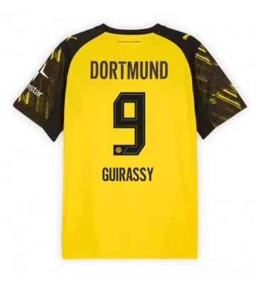 Lacne Muži Futbalové dres Borussia Dortmund Serhou Guirassy #9 2025-26 Krátky Rukáv - Domáci